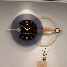 Black Decorative Wall Clock