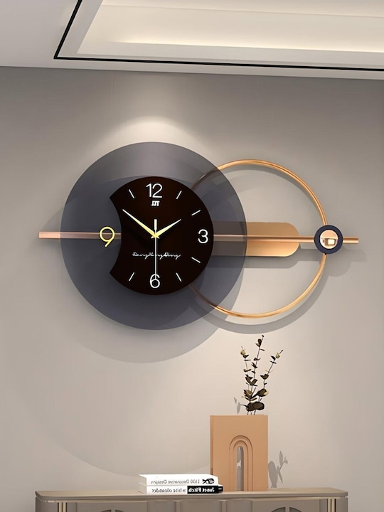 Black Decorative Wall Clock