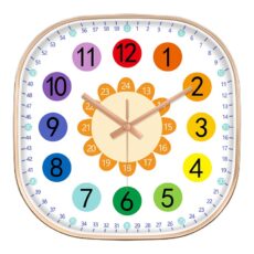 Star Work Fruity Square wall clock