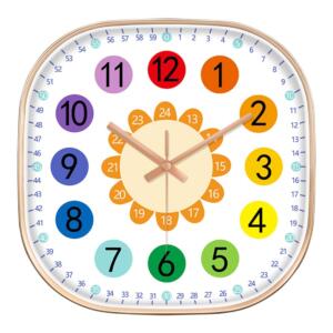 Star Work Fruity Square wall clock