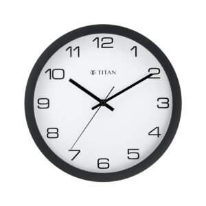 Titan Wall Clock Contemporary Style