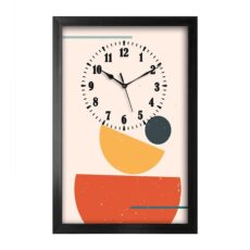 Yellow Design Wall Clock