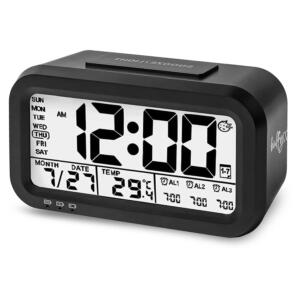 Bulfyss Rechargeable Digital Alarm Clock