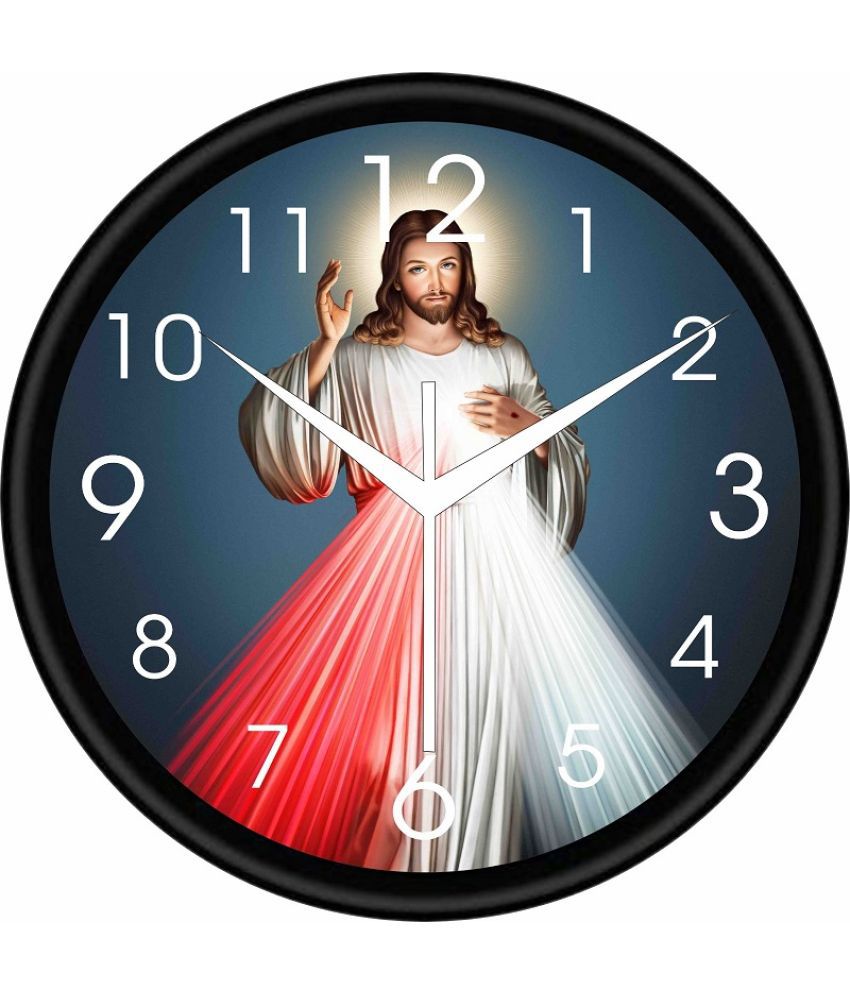 Wall Clock with Jesus