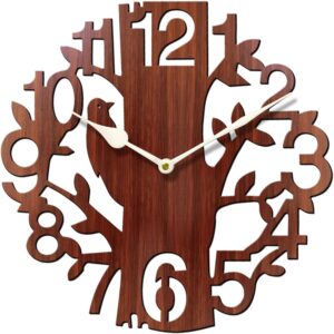 Tree Bird Designer Wall Clock