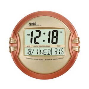 Ajanta Quartz Digital Wall Table Clock