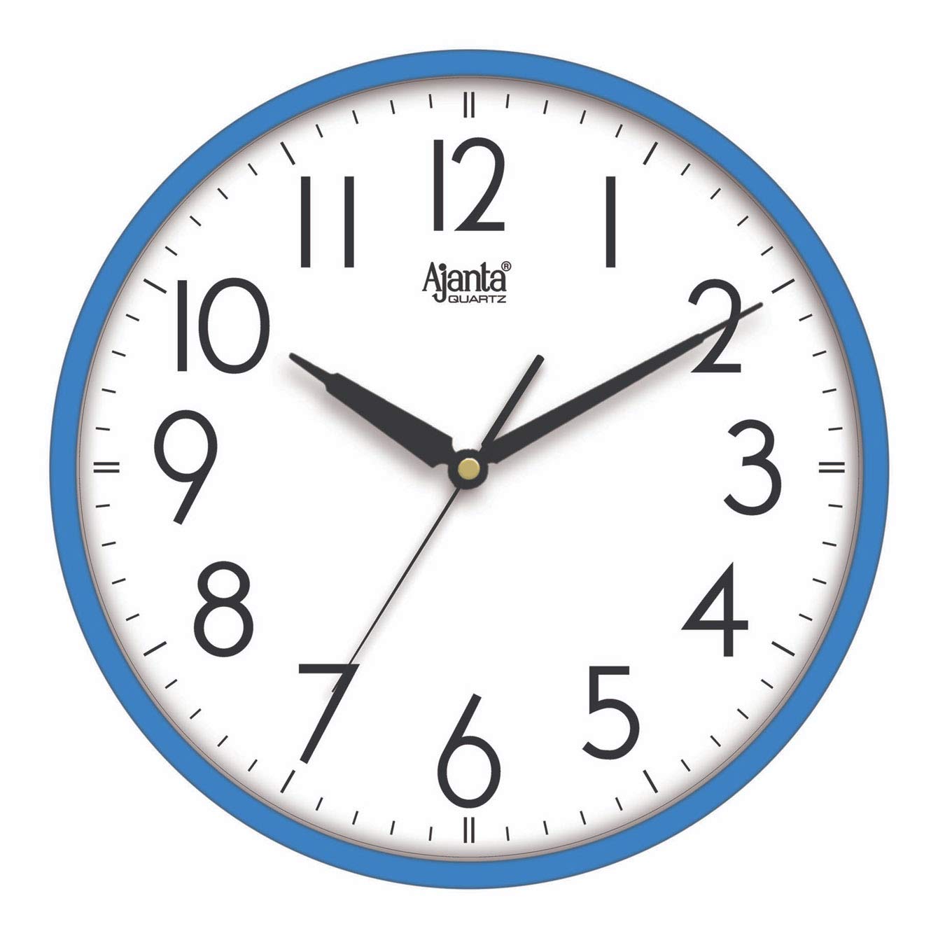Ajanta Wall Clock Premium White