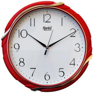 Ajanta Fancy Clock Red