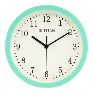 Titan Contemporary Green Wall Clock