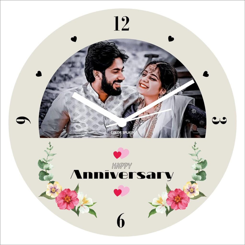 Custom Photo Wall Clock