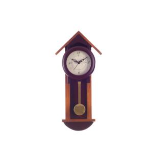 eCraftIndia Decorative Analog Pendulum Wall Clock