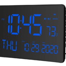 Kadams Large LED Digital Wall Clock