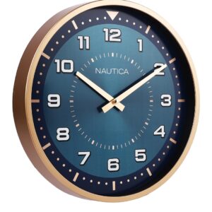 Modern Clock Navy