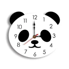 Panda Minimalist Acrylic Wall Clock