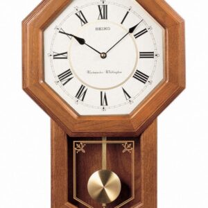 SEIKO Solid Oak Pendulum Wall Clock