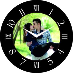 Timeless Moments Personalized photo Wall Clock