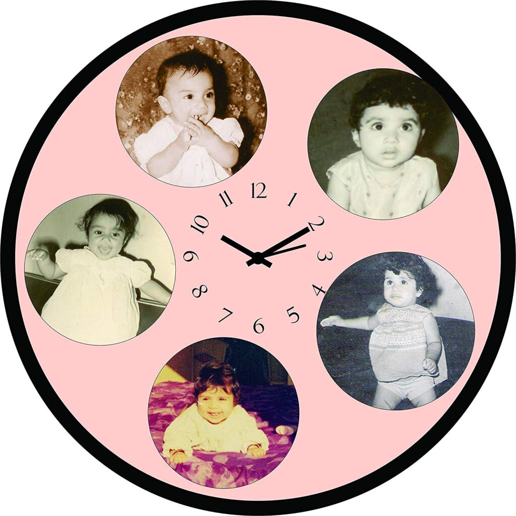 Custom Photo Wall Clock