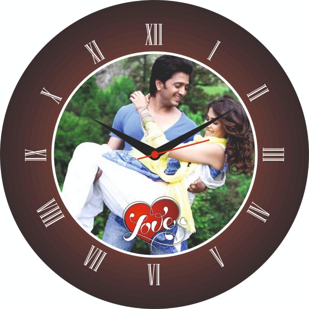 Custom Photo Wall Clock