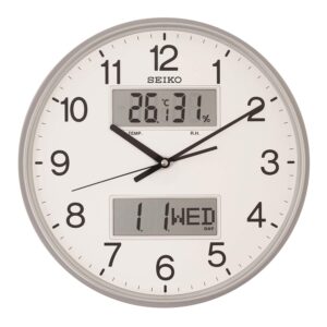 SEIKO Digital Analog Wall Clock