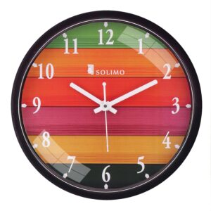 Solimo Wall Clock – Different Strokes