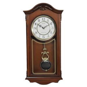 RHYTHM Wood Pendulum Wall Clock