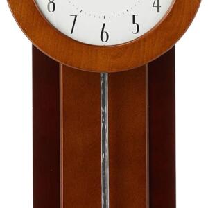 Bulova Pendulum Deco Wall Clock