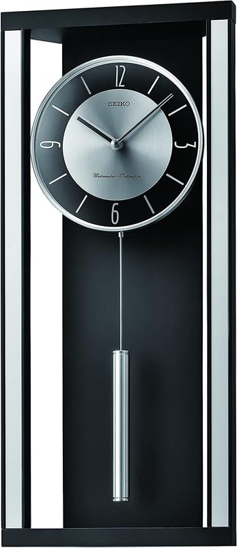 Stylish Black Pendulum Clock