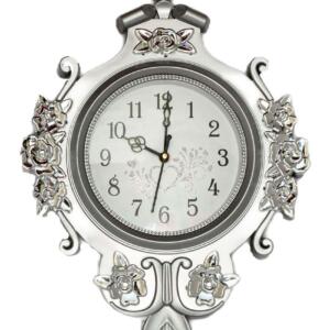 Sigaram Silver Decorative Clock