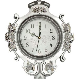 Sigaram Silver Decorative Clock