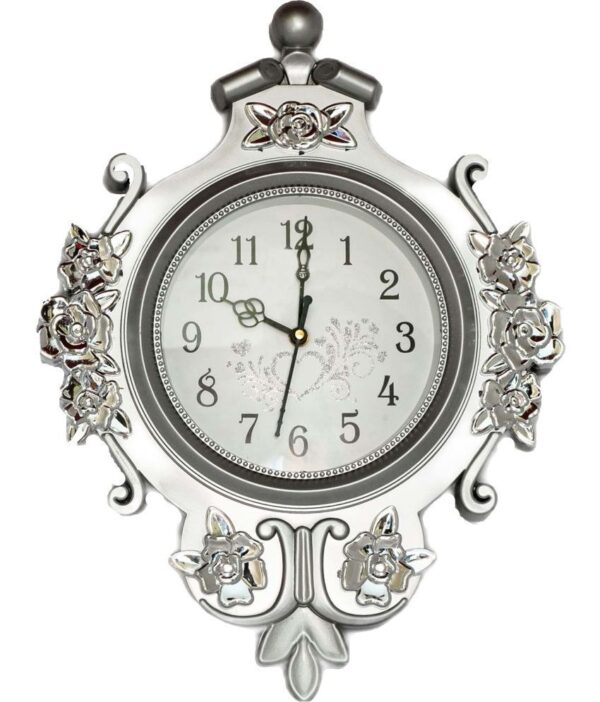 Sigaram Silver Decorative Clock