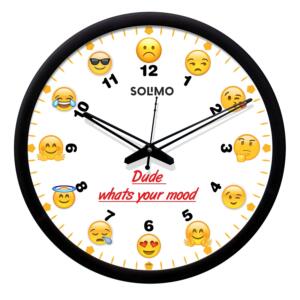Solimo Emojis Wall Clock