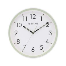 Titan Contemporary Green Clock