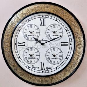 Handcrafted Vintage Large Antique Clock