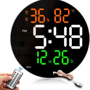 Monomine Digital Wall Clock For Home