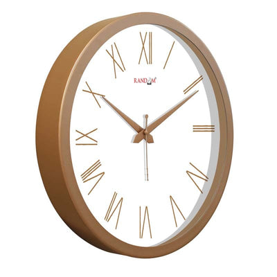 Golden Rim Wall Clock