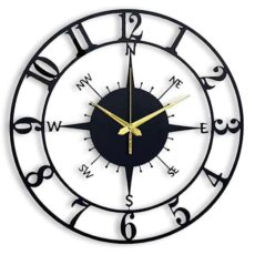 Auromin Stylish Metal Wall Clock