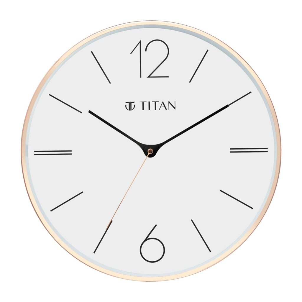 titan Minimalist Wall Clock