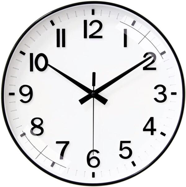 SerenitySync Silent Quartz Clock