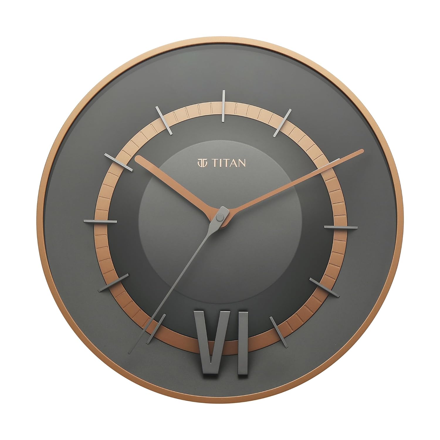 Titan Classic Rose Gold Wall Clock with Silent Sweep Technology | TITAN  WORLD | Bhuwana | Udaipur