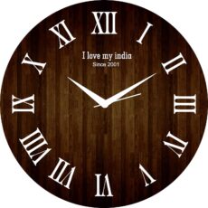 Wooden Vinyl Wall Clock