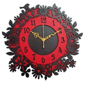 TimelessCraft Luxury Wooden Wall Clock