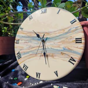Majesty Marble Resin Wall Clock