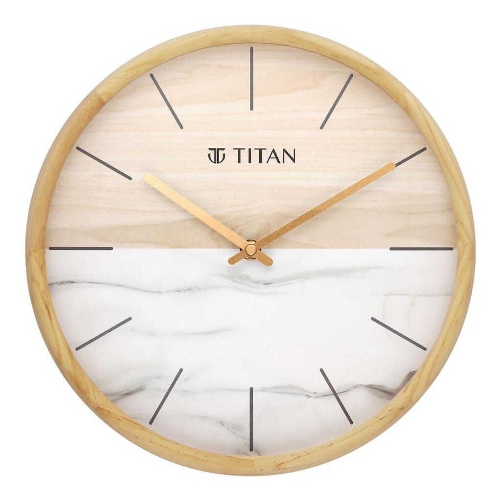 Contemporary Wooden Wall Clock