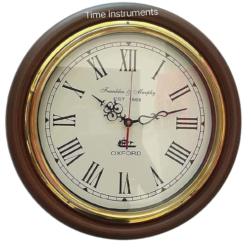 R Wooden Wall Clock