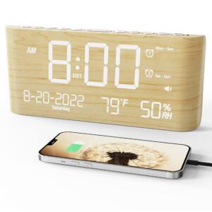 Raynic Digital Clock Dual Alarms