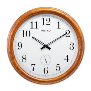 Timeless Elegance – SEIKO Side Second Wall Clock