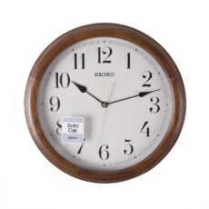 Seiko Wall Clock Brown