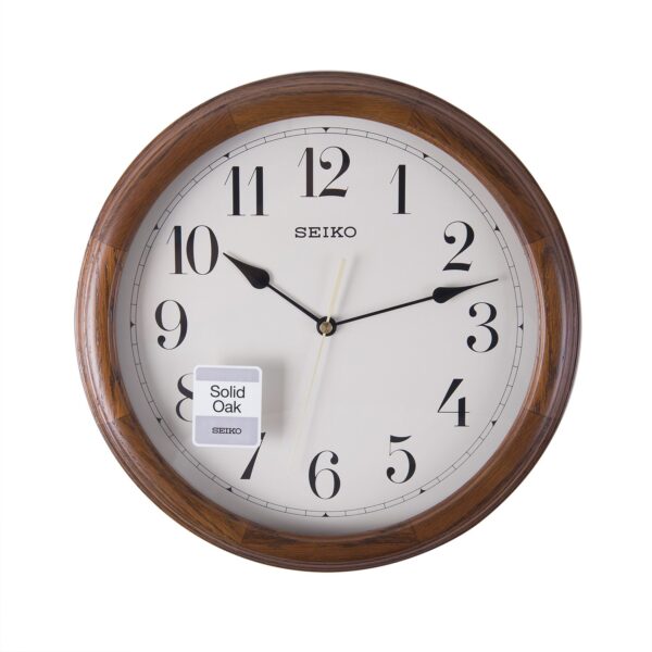 Seiko Wall Clock Brown