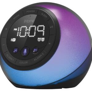 Bluetooth Alarm Clock Radio with Wireless Speaker